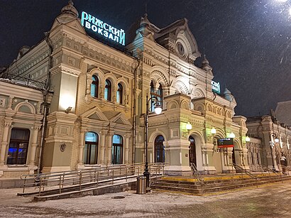 How to get to Рижский вокзал with public transit - About the place