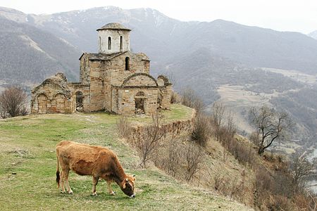 Senty Church near Lower Teberda, Karachay-Cherkessia, by NatashaA