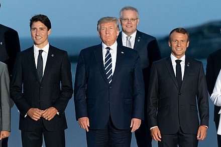 Morrison at 45th G7 summit in Biarritz, France
