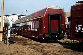 Wagen erster Klasse auf der Leipziger Frühjahrsmesse 1987