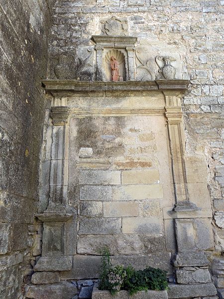File:034 Santa Maria de Vallfogona de Riucorb, portal nord tapiat.jpg