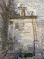 034 Santa Maria de Vallfogona de Riucorb, portal nord tapiat.jpg