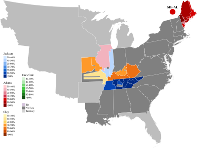 Map of presidential election results by electoral district, shaded according to the vote share of the highest result for an elector of any given candidate. Electoral boundaries for Maryland could not be found