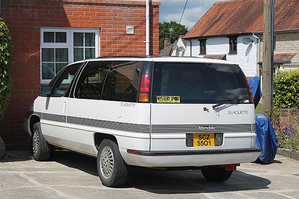 1991 Oldsmobile Silhouette rear