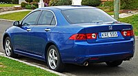 Honda Accord Euro sedan (Australia; pre-facelift)