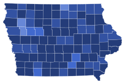 2024 Iowa Democratic Caucus Results.svg