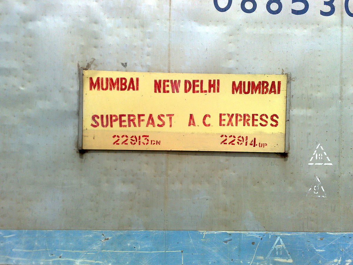 Mumbai Central New Delhi Premium AC Express