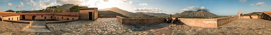 360° Panoramic view of Santa Rosa de la Eminencia Castle