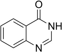 Estrutura química de Quinazolinona