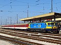 46 211.9 с бърз влак 1621 София – Свиленград, минути преди да замине от Централна ЖП гара Пловдив – 11 април 2017 г.