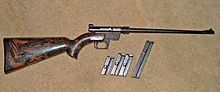 ArmaLite AR-7 survival takedown rifle with magazines AR7rifle.jpg