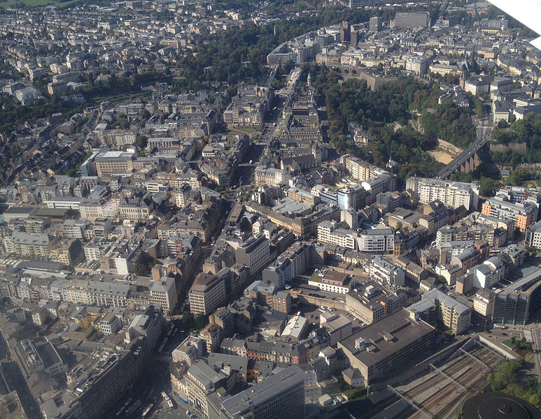 File:Aerial View Luxembourg City (2014).JPG