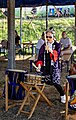 Bilder vom Zelt Musik Festival 2023 in Freiburg im Breisgau:Akaishi Daiko Freiburg e. V. ein Taiko () Gruppe bei ihrem Auftritt am 15.07.2023