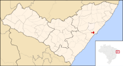 موقعیت کوکویرو سکو در نقشه