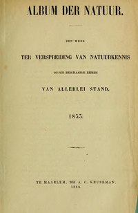 Album der Natuur 1852 en 1853.djvu