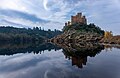 Image 513Almourol Castle with water reflection, Almourol, Portugal