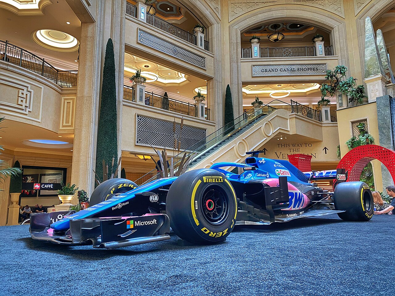 Image of Alpine A523 at The Venetian Las Vegas 3