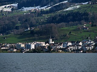 <span class="mw-page-title-main">Altendorf, Schwyz</span> Municipality in Schwyz, Switzerland