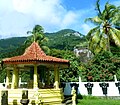 Aluvihare Cave Temple, view from Kandy Rd, Sri Lanka