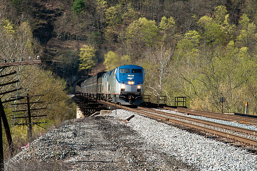 Amtrak 30 on the Magnolia Cutoff