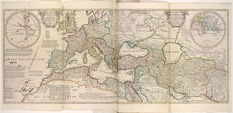 File:An historical map of Roman Empire and the neighbouring barbarous nations to the year of our Lord four hundred, when the empire began to be rent with foreign invasions (NYPL b15369994-1630455).jpg