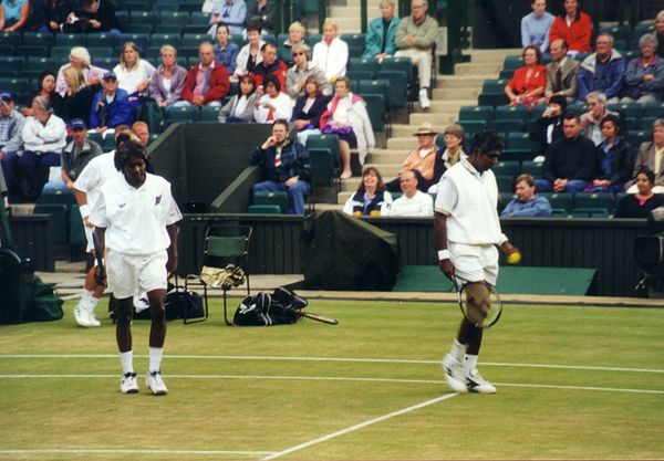 Anand and Vijay Amritraj 2000 Wimbledon Sr Invitation Doubles Finals