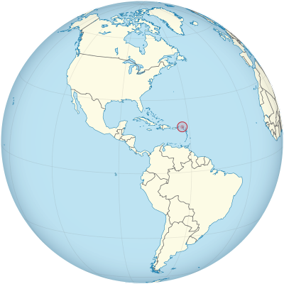 Anguilla on the globe (Americas centered).svg