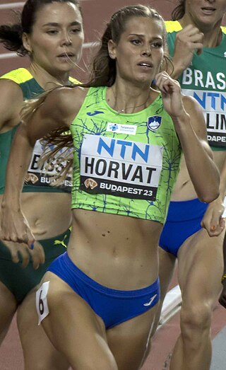 <span class="mw-page-title-main">Anita Horvat</span> Slovenian sprinter (born 1996)