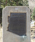 Apache Grove Marker.