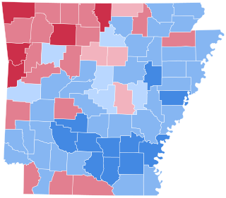 <span class="mw-page-title-main">1980 United States presidential election in Arkansas</span>