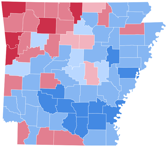 File:Arkansas Presidential Election Results 1980.svg
