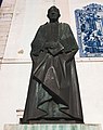 Estatua de Joao Evangelista de Lima Vidal en Aveiro.