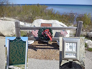 <span class="mw-page-title-main">1971 B-52C Lake Michigan crash</span> Aviation accident