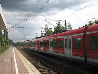<span class="mw-page-title-main">Dortmund-Asseln Mitte station</span> Railway station in Dortmund, Germany