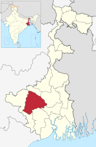 Bankura in West Bengal (India).svg