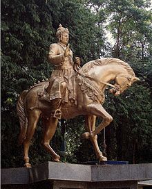 Statue of Basava (1131-1196), founder of Lingayatism Basava cropped.jpg