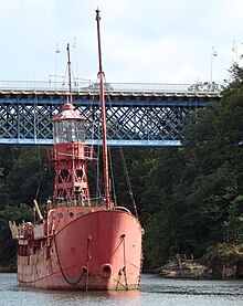 LV 21 is a former Goodwin Sands lightship now repurposed as a