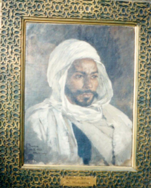 Porträt eines Beduinen von Biskra, Algerien, 1892