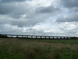 The Bennerley Viaduct on the Awsworth Junction to Derby Branch in 2006 Bennerley Viaduct.JPG