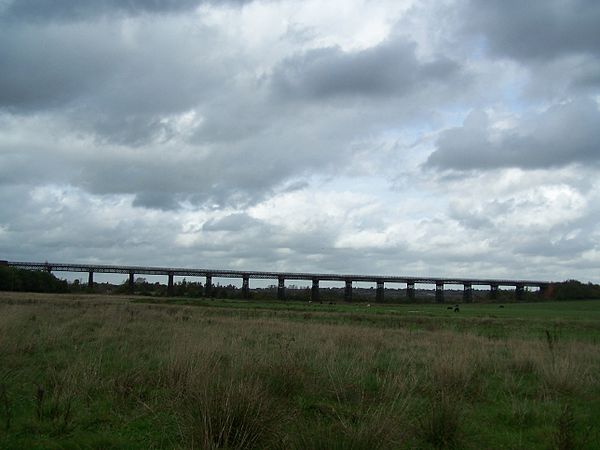 The Bennerley Viaduct on the Awsworth Junction to Derby Branch in 2006