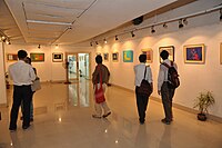 Exhibition in Academy of Fine Arts in July 2010