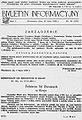 Номер Biuletyn Informacyjny 15 июля 1943 года. Сообщение о смерти Владислава Сикорского и объявление национального дня траура.