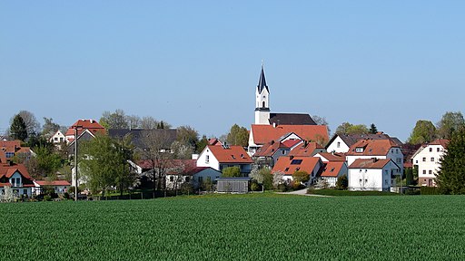 Blick auf Attenkirchen