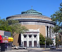 Bnai Abraham Deliverance Temple, a former synagogue on Clinton Avenue