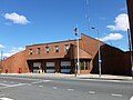 Boston Fire Department Firehouse for Engine 28 and Ladder 10 (District 9) at 746 Centre Street in Jamaica Plain, Boston.