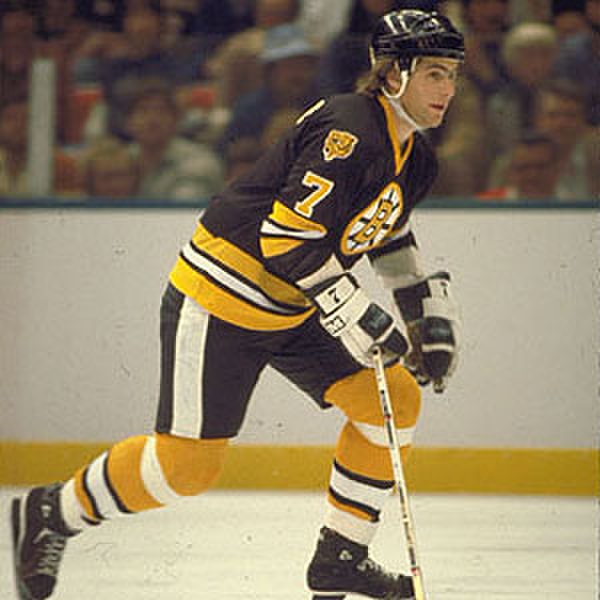 Ray Bourque, the highest-scoring defenceman in NHL history.