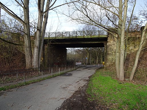 Brücke Kühnsstraße Güterumgehungsbahn Hannover-Kirchrode 2019