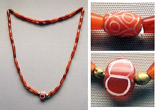 <span class="mw-page-title-main">Etched carnelian beads</span>
