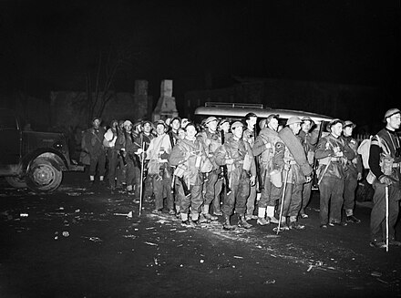 British troops gathered for evacuation from Namsos on 2 May 1940