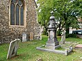 Memorial to the east of the Church of John the Baptist in Erith.